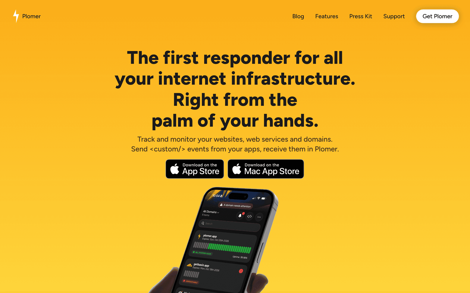 Plomer screenshot